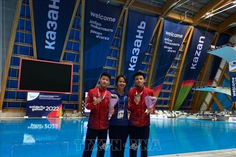 Vietnamese swimmers bag three medals at Russia’s Friendship Games 2022