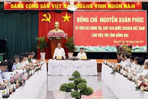 President asks Dong Nai to create changes in mindset, action