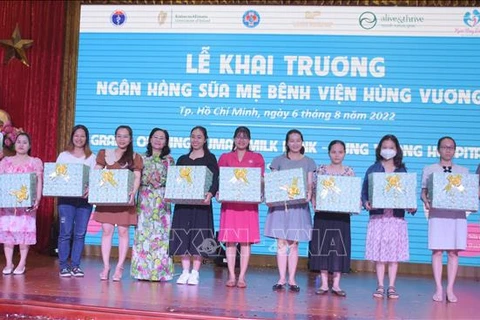 Vietnam’s largest breast milk bank inaugurated in HCM City