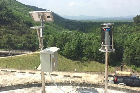 Automatic rain gauge station installed in Truong Sa district