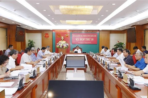 Party Inspection Commission holds 18th session