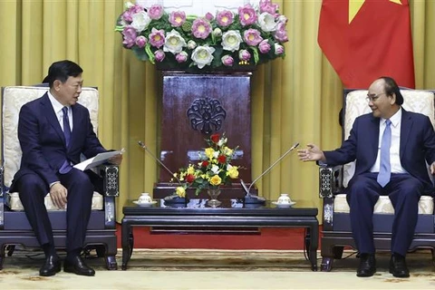 President suggests Lotte Group invest more in Vietnam 
