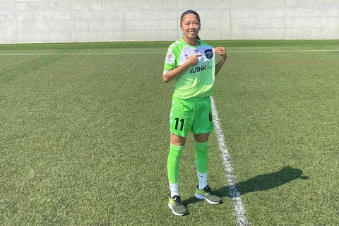 Huynh Nhu makes history as first female footballer abroad