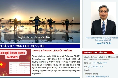 Consulate General of Vietnam in Fukuoka launches new website