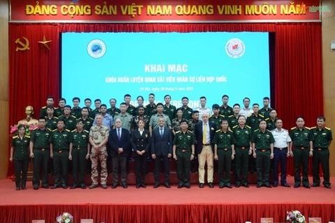 Training course held to enhance capacity building for UN military observers