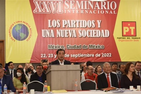 Vietnam attends int'l conference of political parties in Mexico