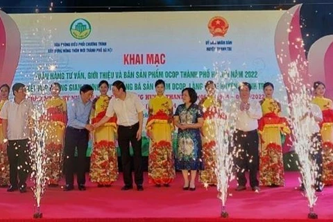 Hanoi holds trade fair to promote OCOP products