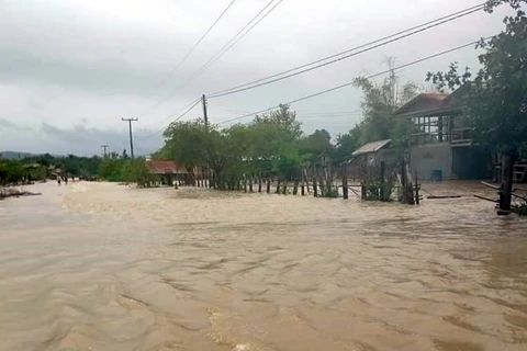 Tropical storm Noru triggers flooding in Laos