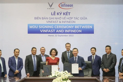 VinFast, Infineon extend partnership in electromobility