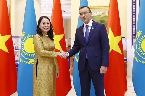 Vietnam treasures sound traditional friendship with Kazakhstan: vice president