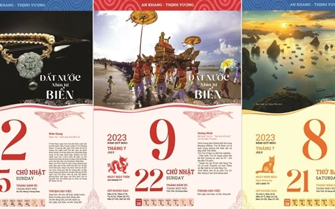 Vietnamese islands and seas featured in new calendar