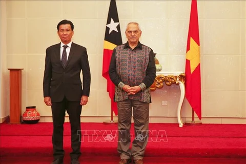 Ambassador presents credentials to Timor Leste’s President