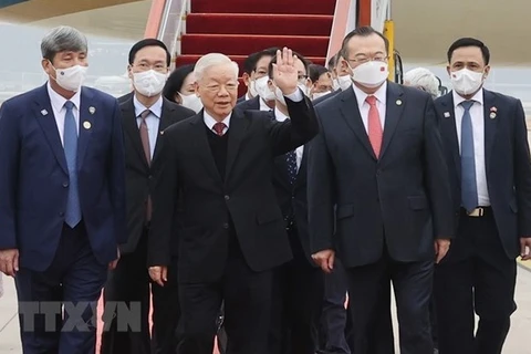 Chinese media spotlights Vietnamese Party leader’s visit