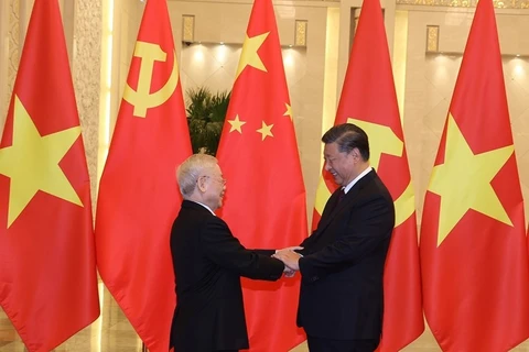 Party chief sends thank-you message to Chinese leader following official visit