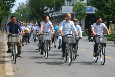 Hue city goes ‘green’ by boosting electric traffic