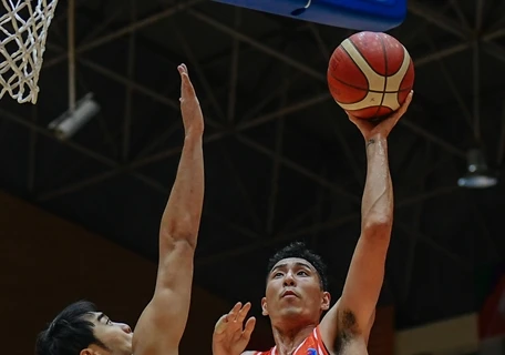 Vietnamese basketball team ready for tip-off at FIBA Asia Cup