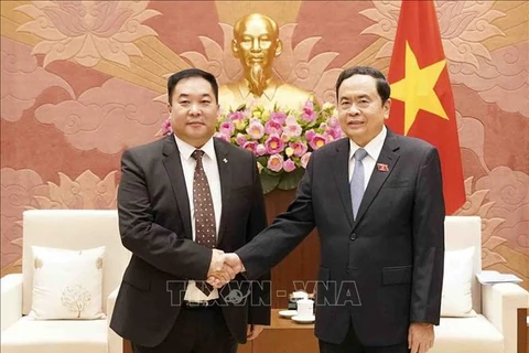 Mongolian guest welcomed in Hanoi