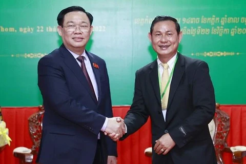 NA leader visits Cambodia’s Kampong Thom province