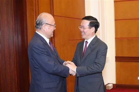 Senior Party official receives Special Advisor to Japan - Vietnam Parliamentary Friendship Alliance