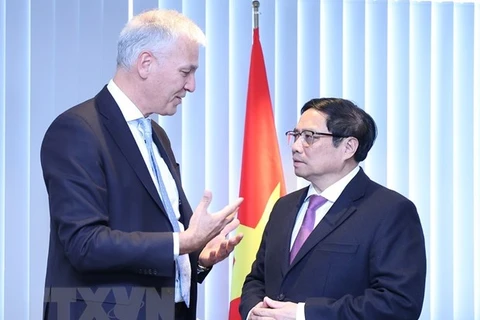 PM receives President of Belgian-Vietnamese Alliance