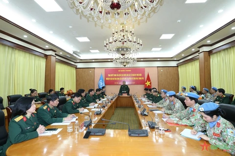 Four Vietnamese peacekeepers to depart for Central African Republic 