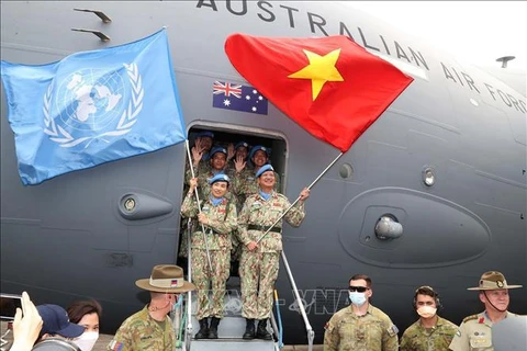 Vietnamese personnel at UN peacekeeping missions leave good impression