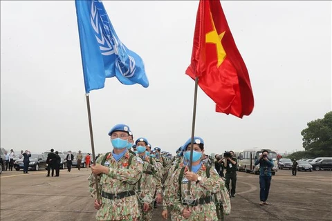 Vietnam well conducts pre-deployment training for peacekeepers