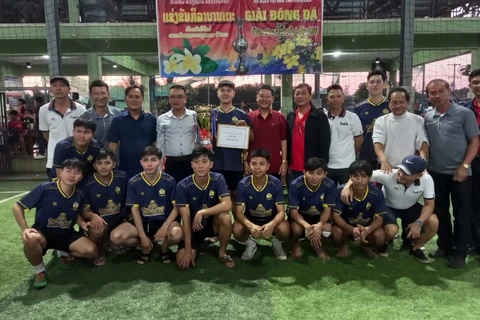 Football tournament for OVs in Laos wraps up