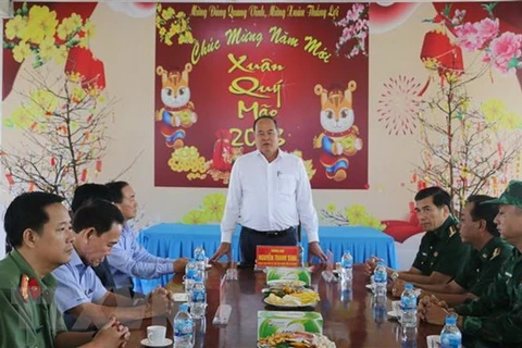 An Giang: Authorities pay pre-Tet visit to border forces
