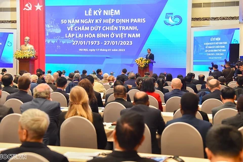 50th anniversary of Paris Peace Accords celebrated in Hanoi