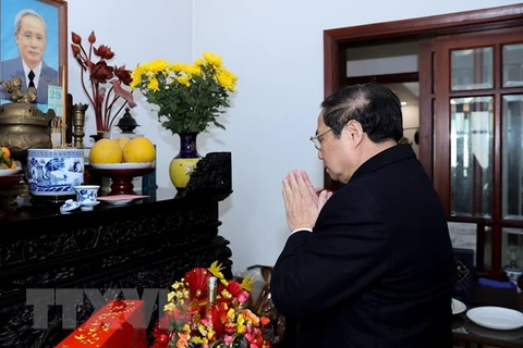 PM pays homage to late Government leader, General Giap