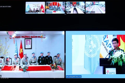 Programme connected to Vietnamese peacekeeping forces on Tet occasion