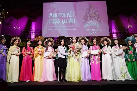 Miss Spring 2023 honours Vietnamese beauty, culture in Europe
