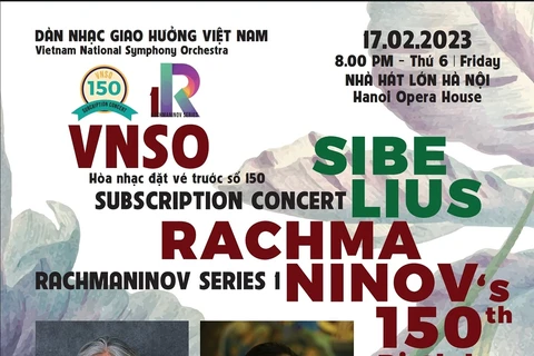 Concert marking 150th birthday of Rachmaninov to open in Hanoi