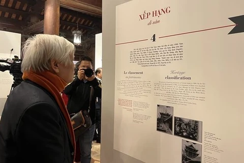 Exhibition showcases preservation of Van Mieu Temple of Literature from 1898-1954