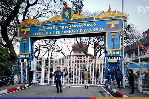 Thailand, Myanmar reopen border checkpoint after three years