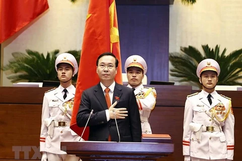 Foreign leaders offer congratulations to new President of Vietnam