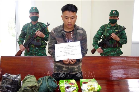 Lao national found transporting 2 kg of Methamphetamine to Vietnam