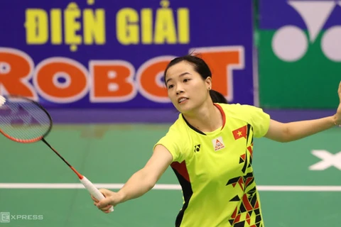 Vietnamese top female badminton player jumps to world's Top 40