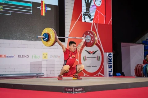 Vietnamese lifter K'Duong triumphs at World Youth Weightlifting Championships
