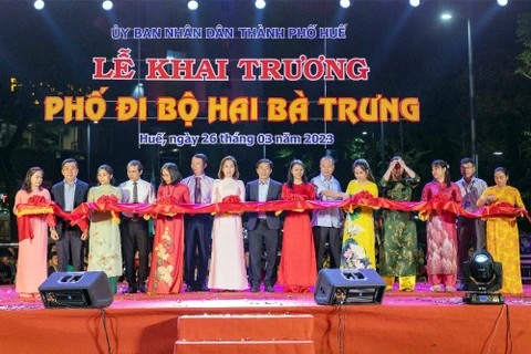 Thua Thien – Hue opens third pedestrian street