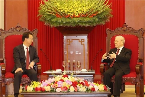 Cooperation between border localities contributes to Vietnam-China ties: Party chief