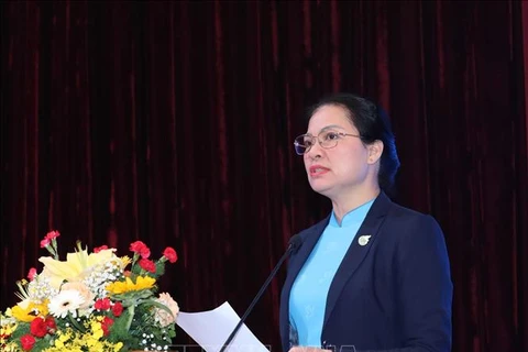 VWU President appreciates role of Vietnamese women in Laos