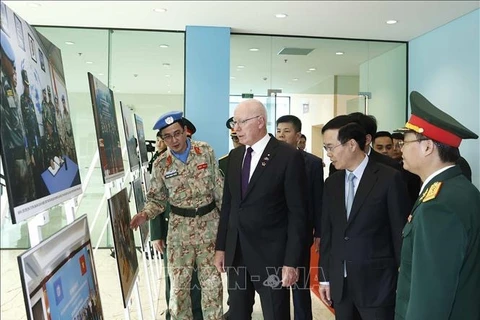 Australian Governor-General hails Vietnamese peacekeepers' contributions 