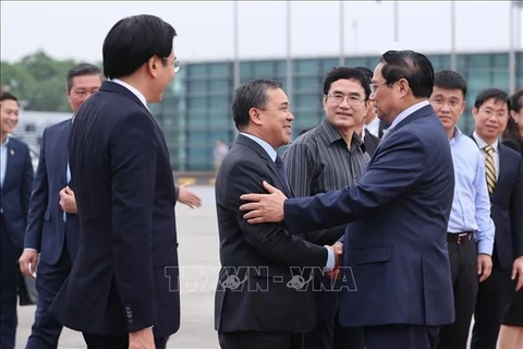 PM departs for 4th Mekong River Commission Summit in Laos