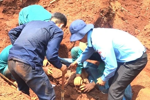 Remains of 20 fallen soldiers found in a hamlet in Binh Phuoc