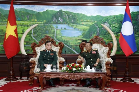 Vietnam, Laos foster defence cooperation