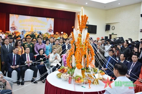 Lao Embassy in Vietnam celebrates traditional New Year 