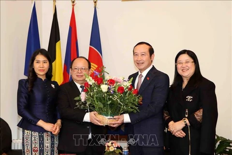 Vietnam-Laos exchange event marks Laos’ Bunpimay festival in Belgium