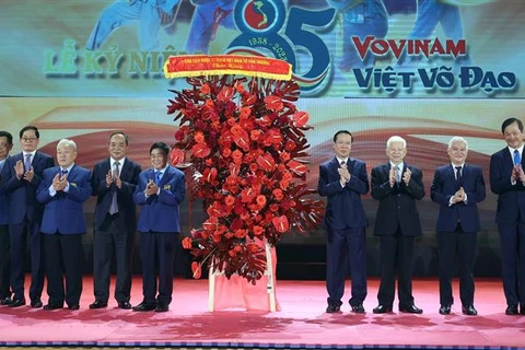 President attends 85th anniversary of Vietnamese traditional martial arts